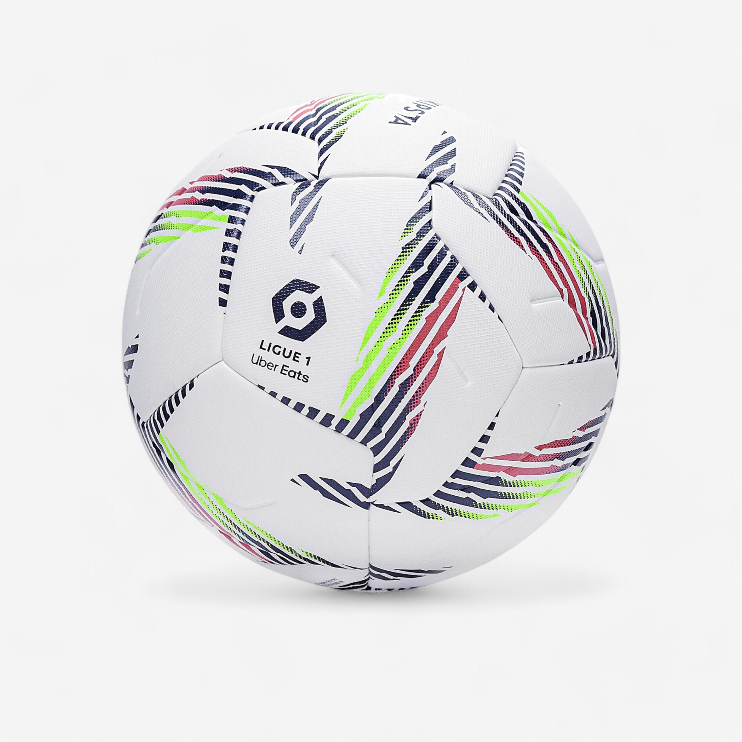 Kipsta - Ballon Ligue 1 Uber Eats Officiel Club 2023 2024 Fifa Quality Thermo Taille 5 - Ballon De Foot - Football / Futsal / Sepak - Blanc - 5 -