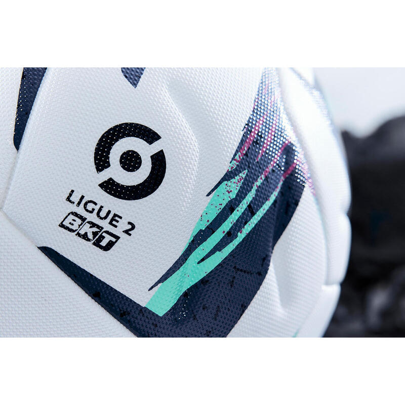 BALLON DE FOOTBALL LIGUE 2 BKT OFFICIEL MATCH BALL 2023 AVEC BOÎTE