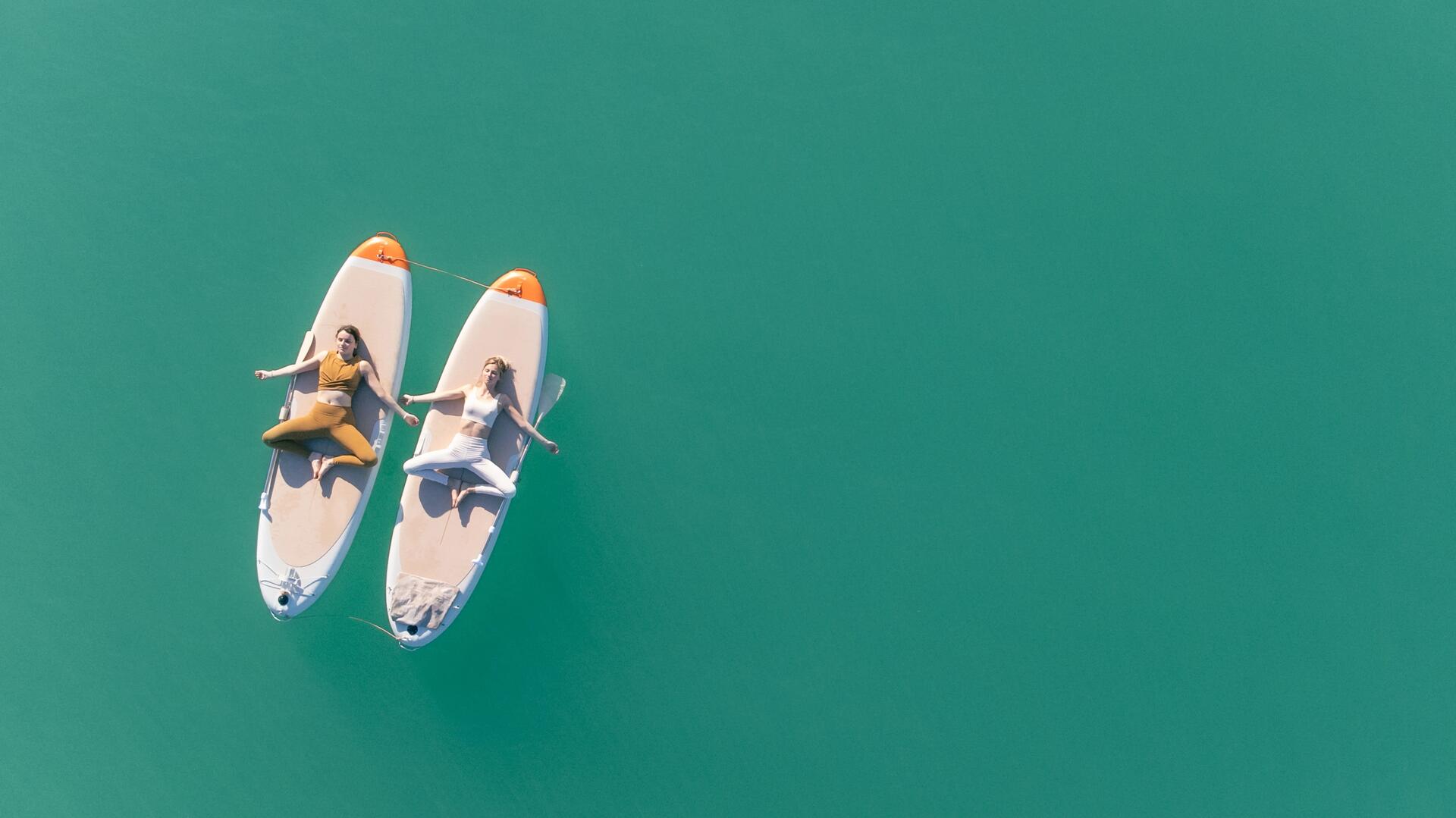 Stand up paddle de Yoga