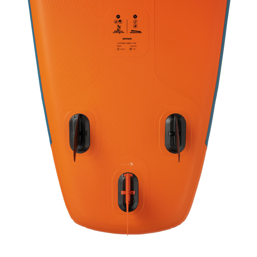 Sturdy inflatable stand up paddle board for rental companies and clubs