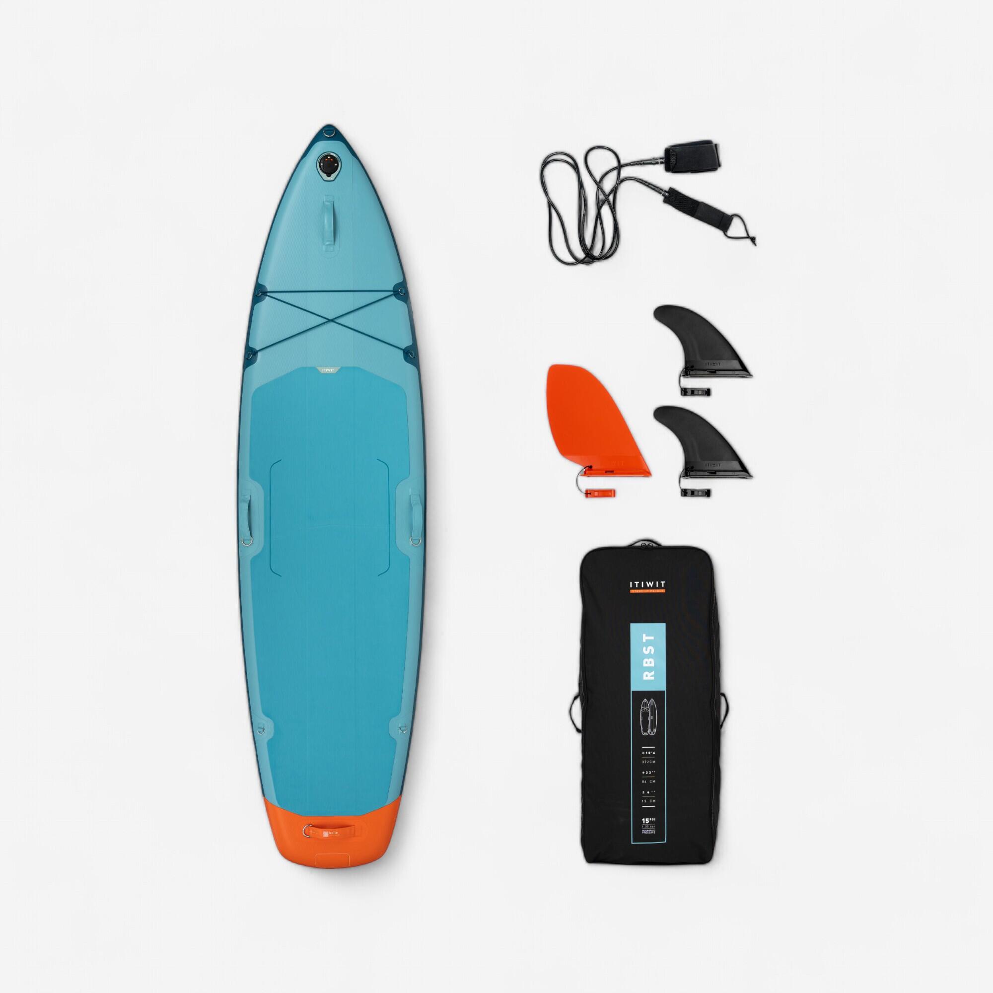 Sturdy inflatable stand-up paddle for rental companies and clubs