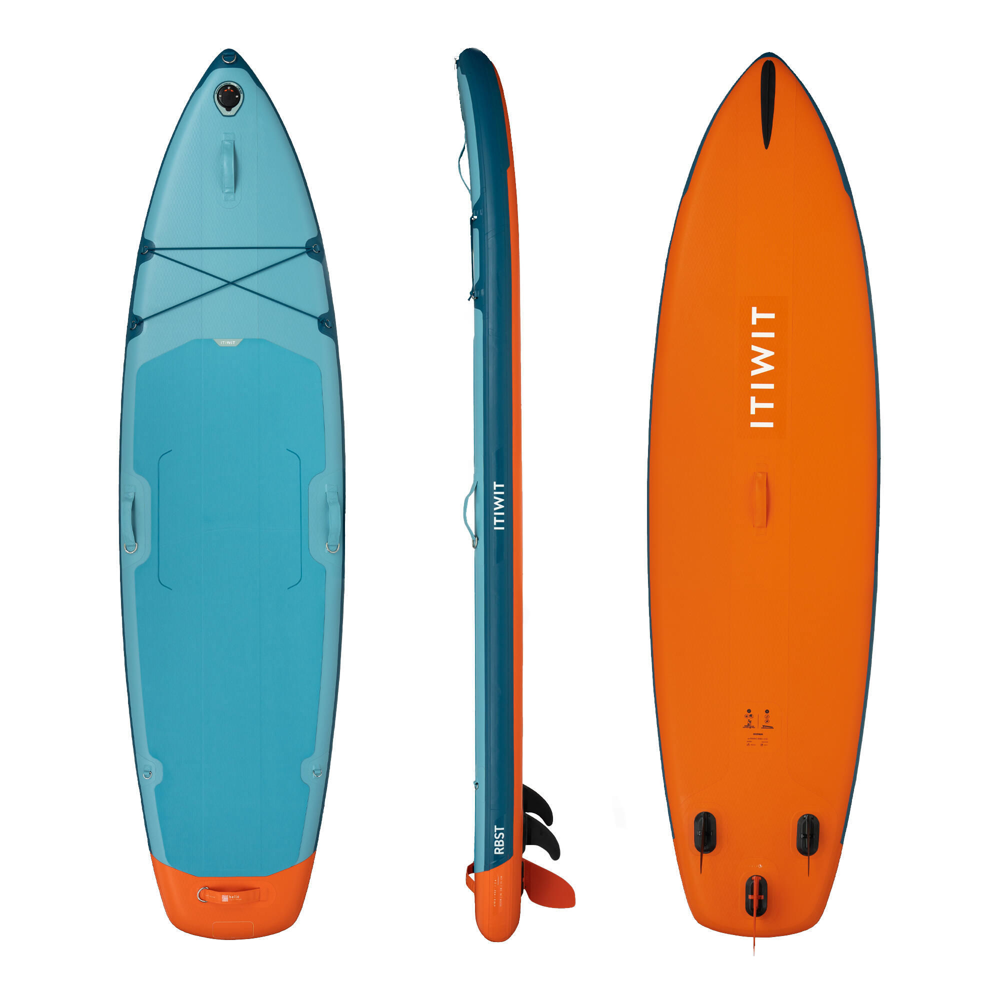 Sturdy inflatable stand up paddle board for rental companies and clubs 3/19