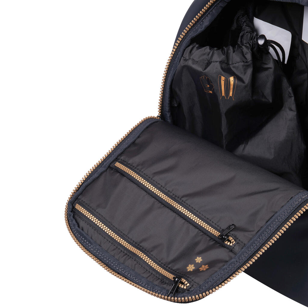 Kids' Backpack Champ DT150 - Petrol Blue/Gold