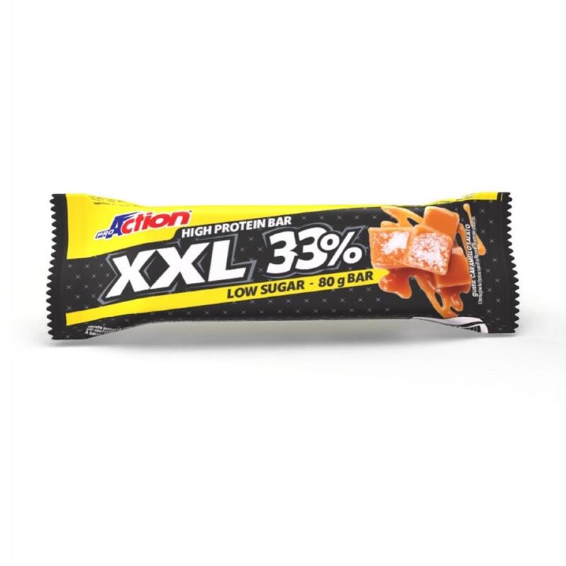 Barretta proteica XXL High Protein Bar 80g ProAction , 33% di proteine del latte