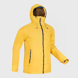 Men Waterproof Sailing Jacket 100 Light Yellow