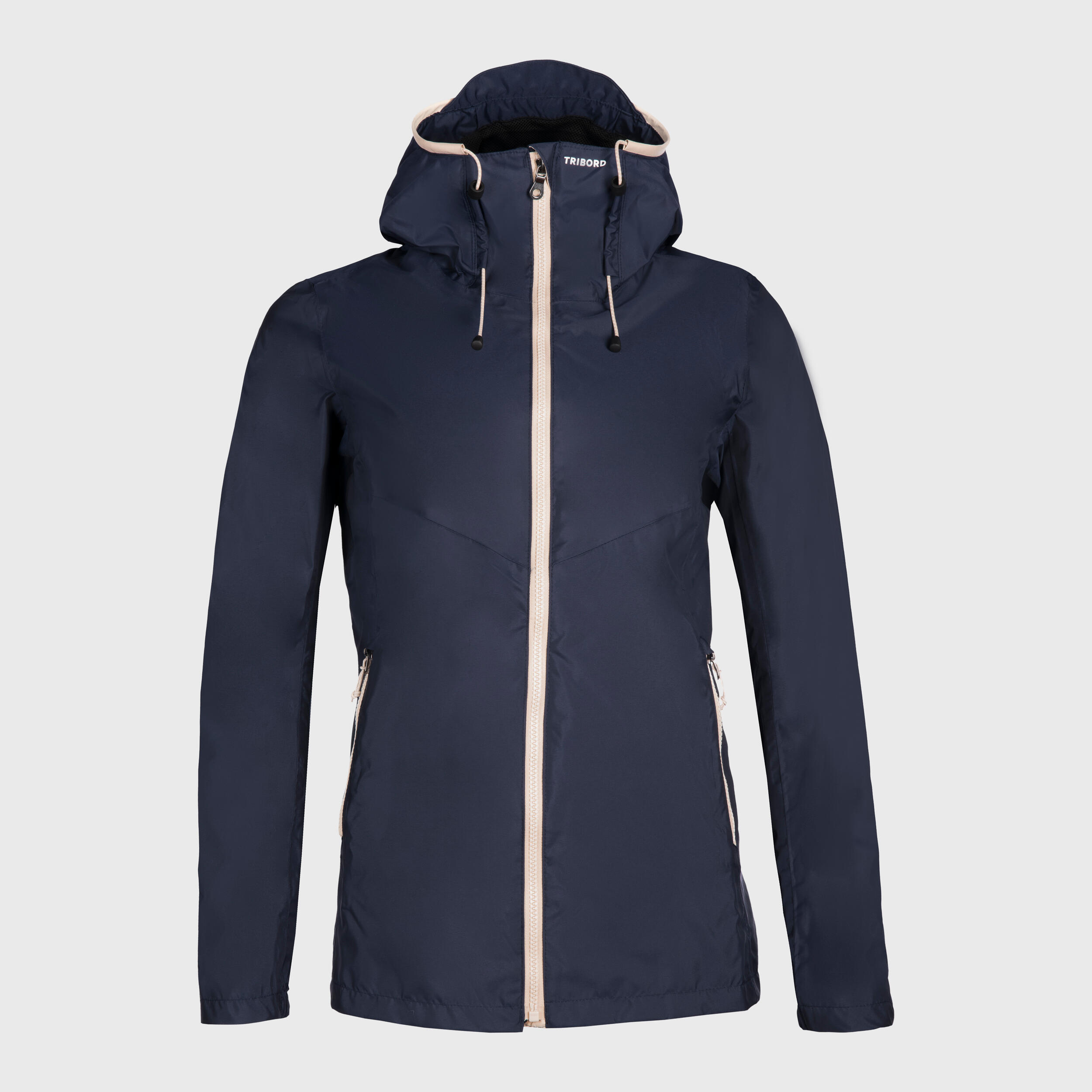 Gebraucht - Regenjacke Segeln Damen wasserdicht winddicht 100 marineblau 16/52