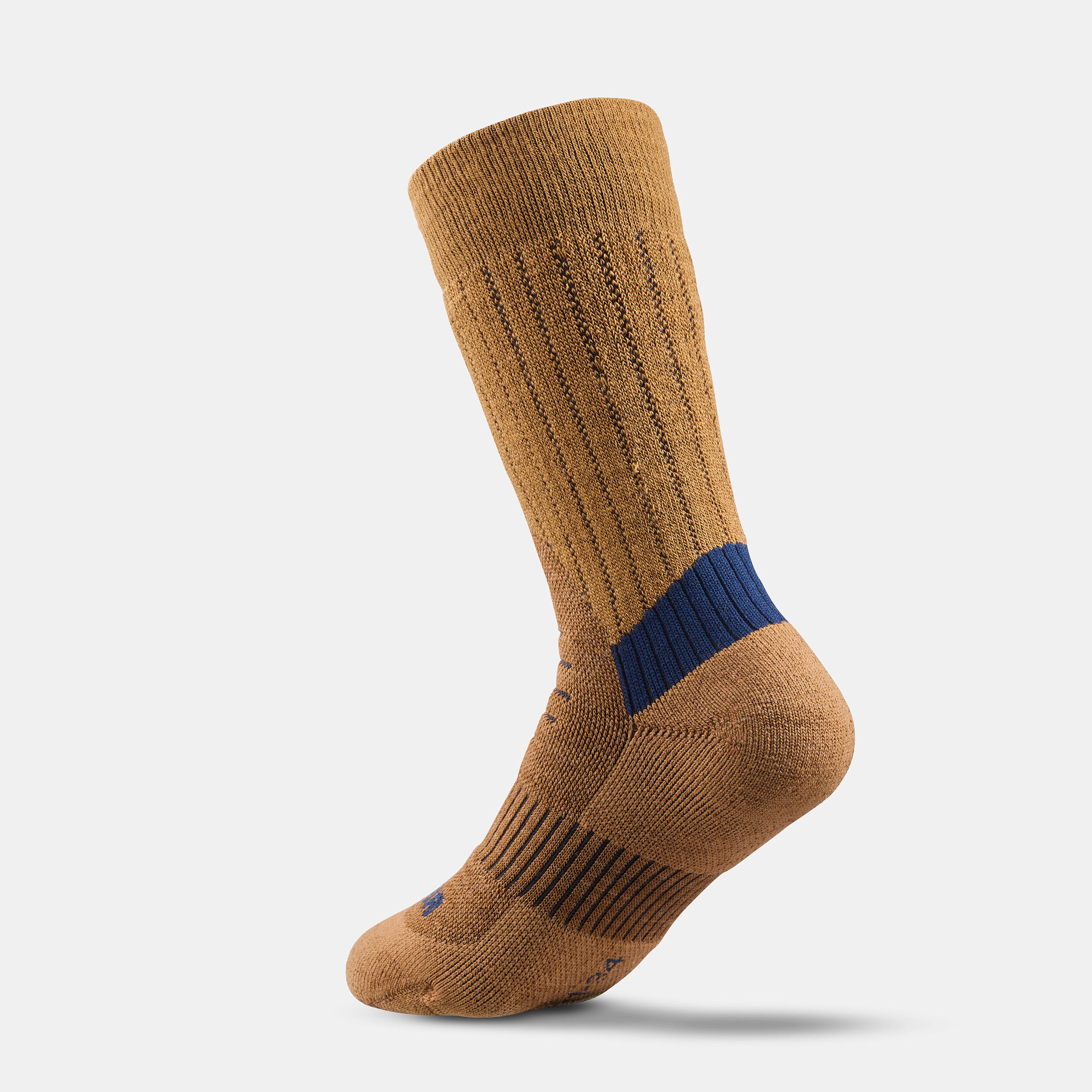 Kids’ Warm Hiking Socks SH100 Mid 2 Pairs 4/9