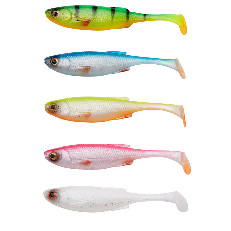 Savage Gear Zestaw CRAFT SHAD 10cm 6g DARK WATER MIX 5PCS