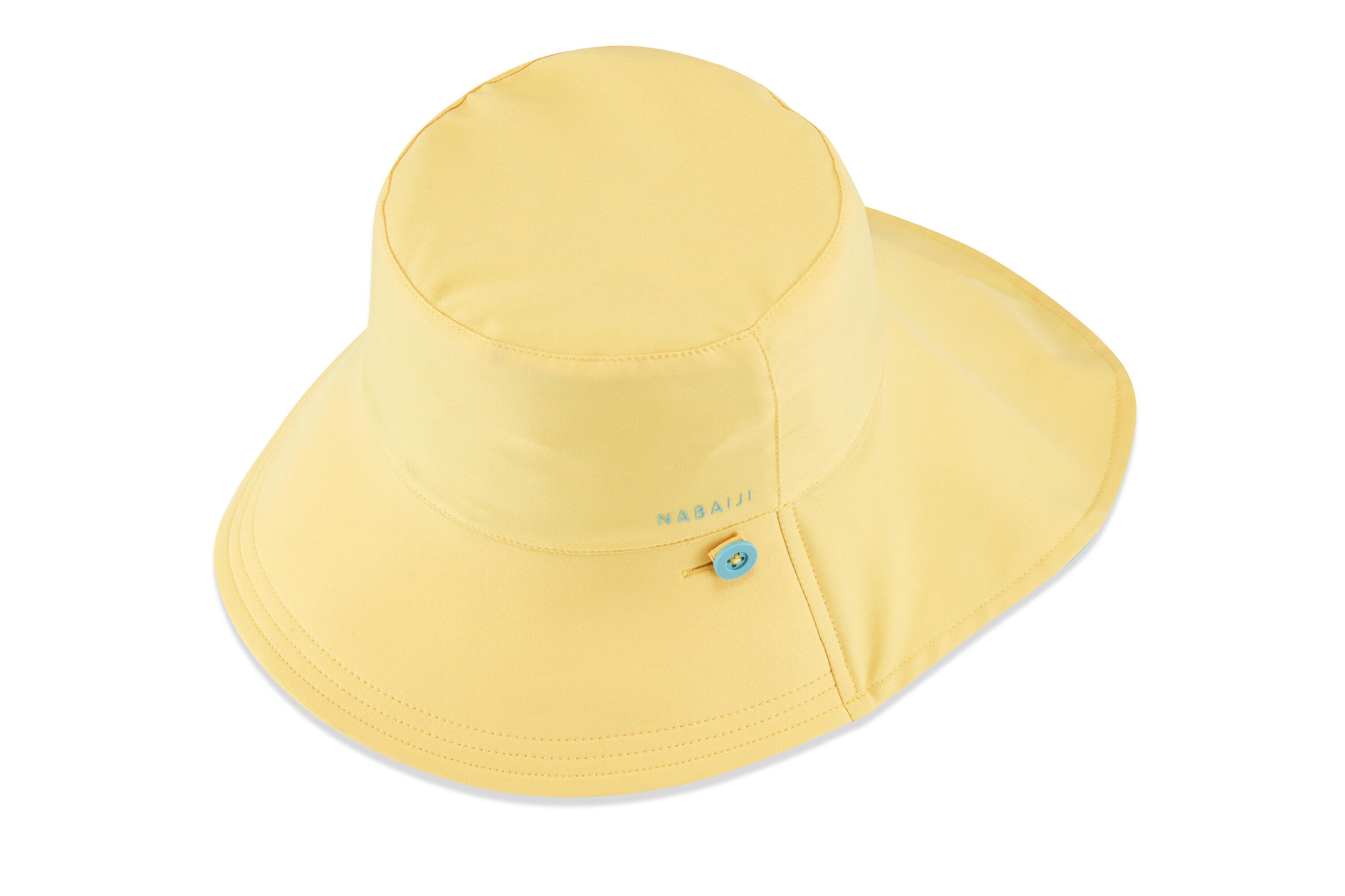 Sonnenhut Baby UV-Schutz wendbar - Savanne gelb/blau 17/21