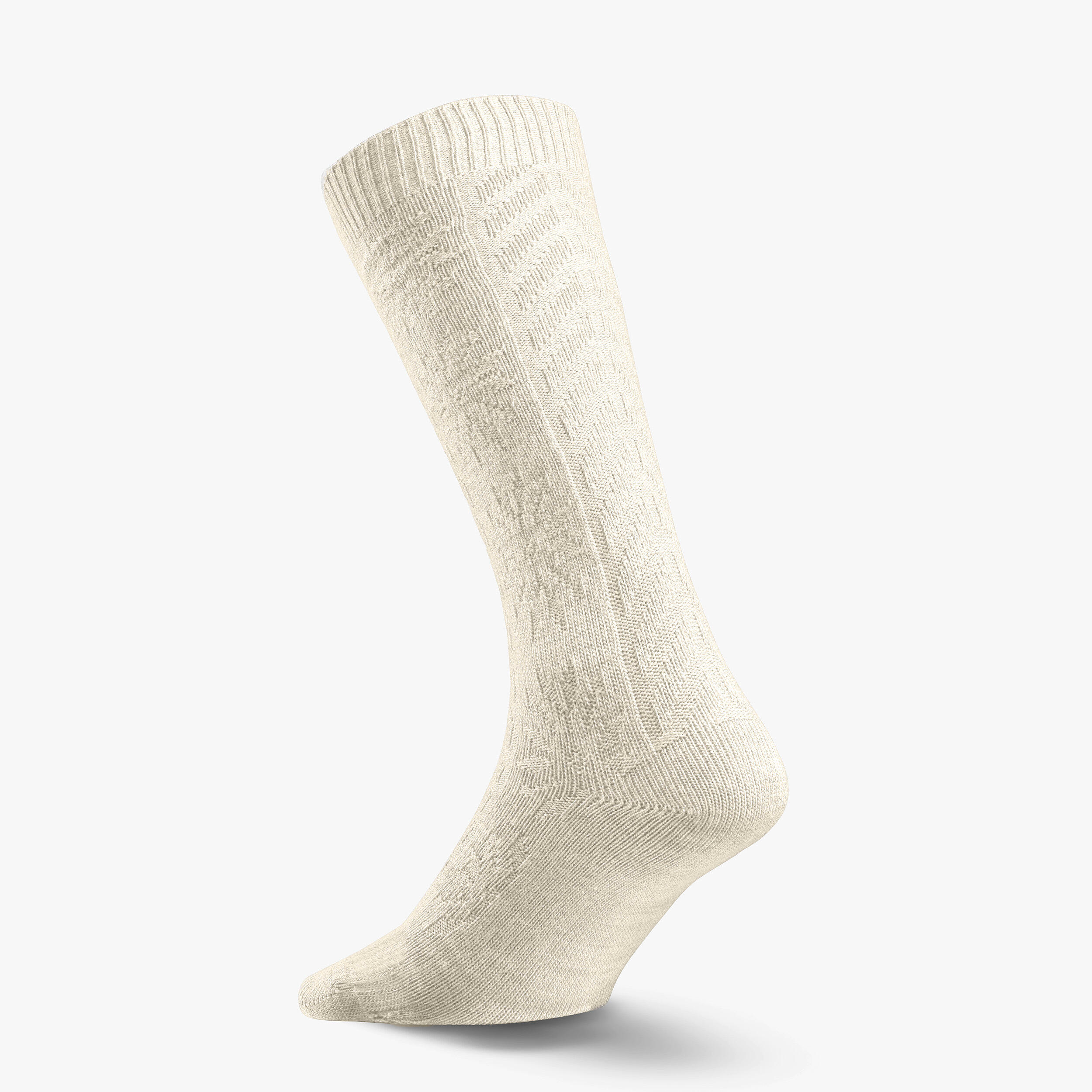 Warm hiking socks - SH100 MID JACQUARD - 2 pairs 4/10