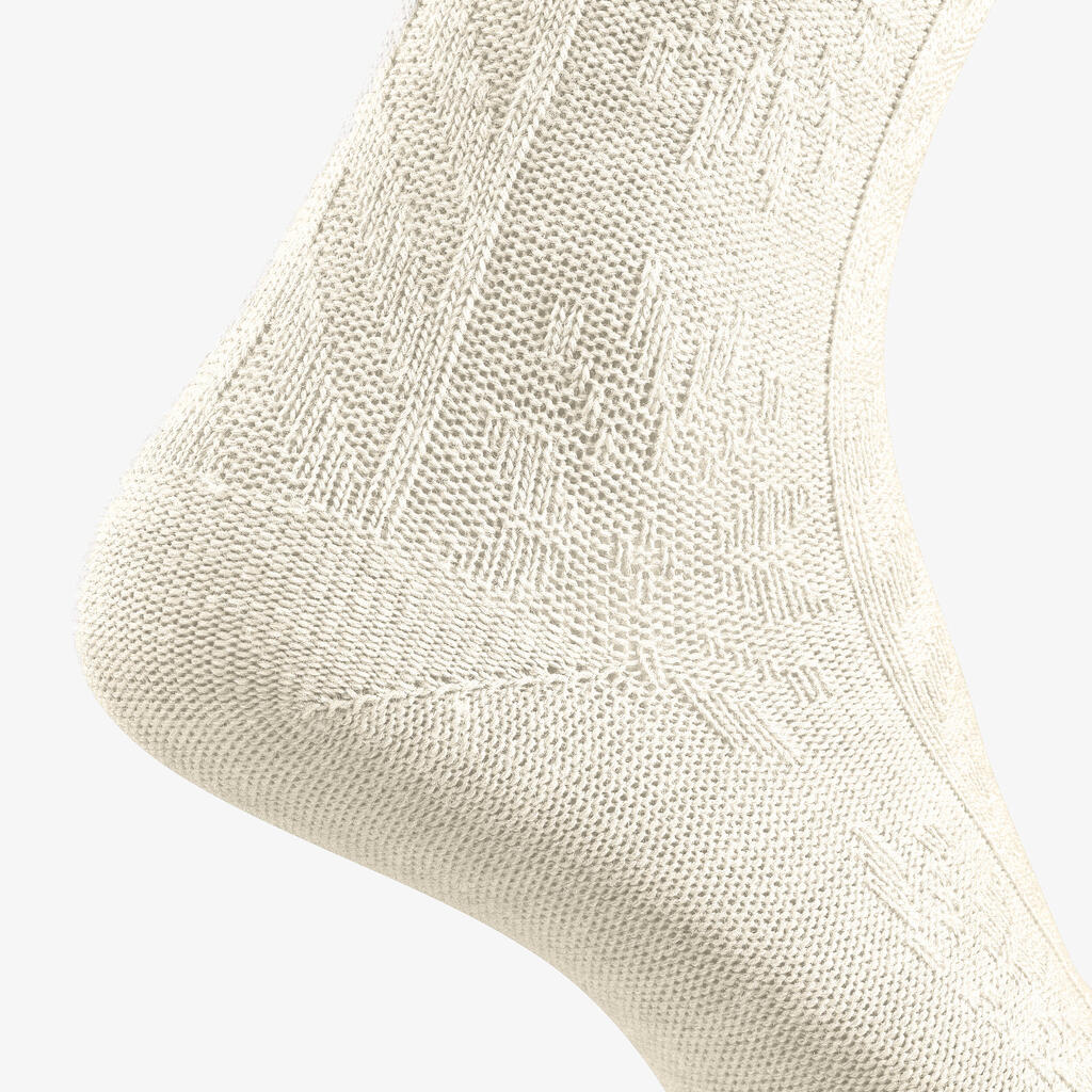 Šiltos žygių kojinės „SH100 Mid Jacquard“, 2 poros