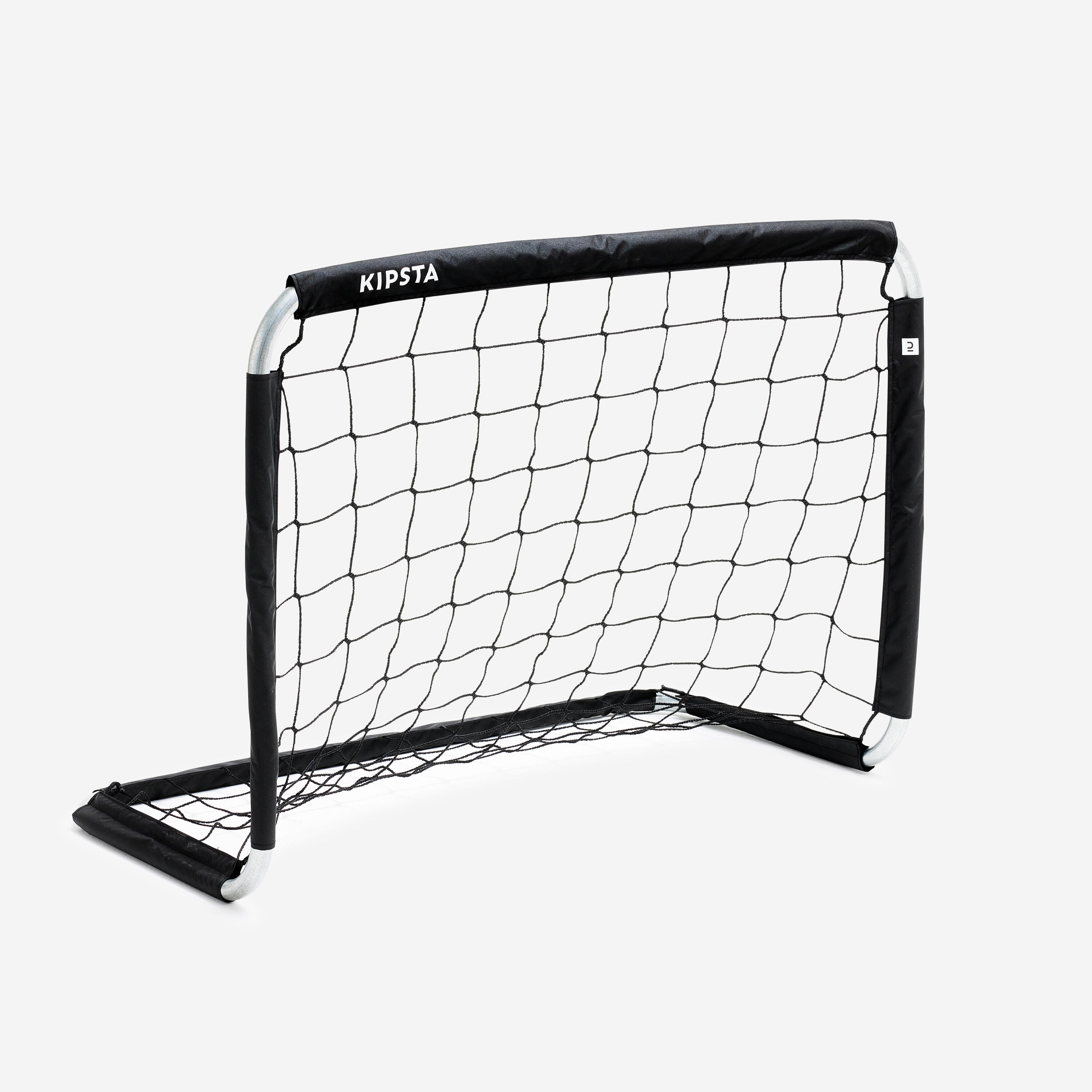 KIPSTA Portería de fútbol Basic talla S acero galvanizado 