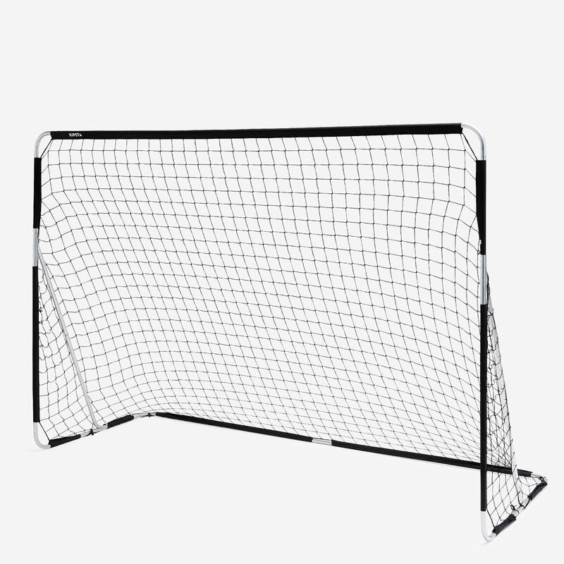 Football Goal Basic Goal Size L Galvanised Steel KIPSTA Decathlon