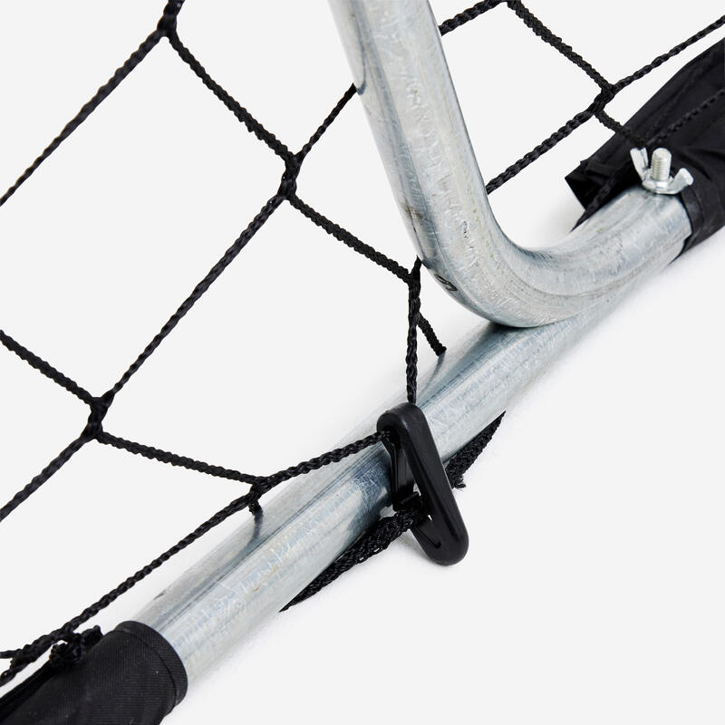 ​Poartă de fotbal Basic L (300 cm x 200 cm) ​Negru