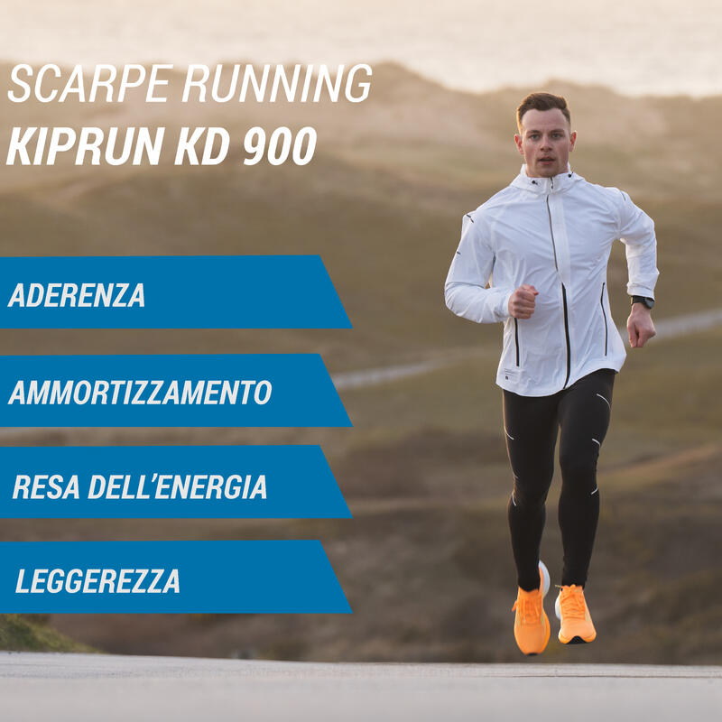 Scarpe running uomo KIPRUN KD 900 arancioni