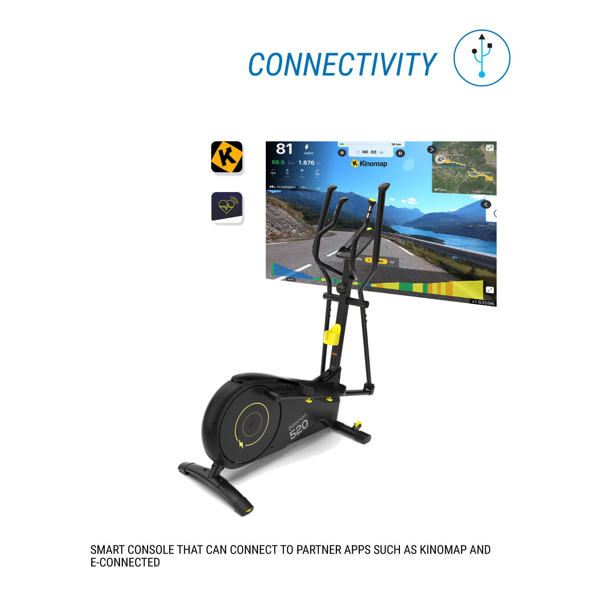 Fitness Cross Trainer - EL 520 - DOMYOS