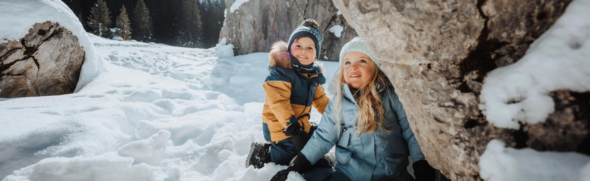 Activités neige enfants