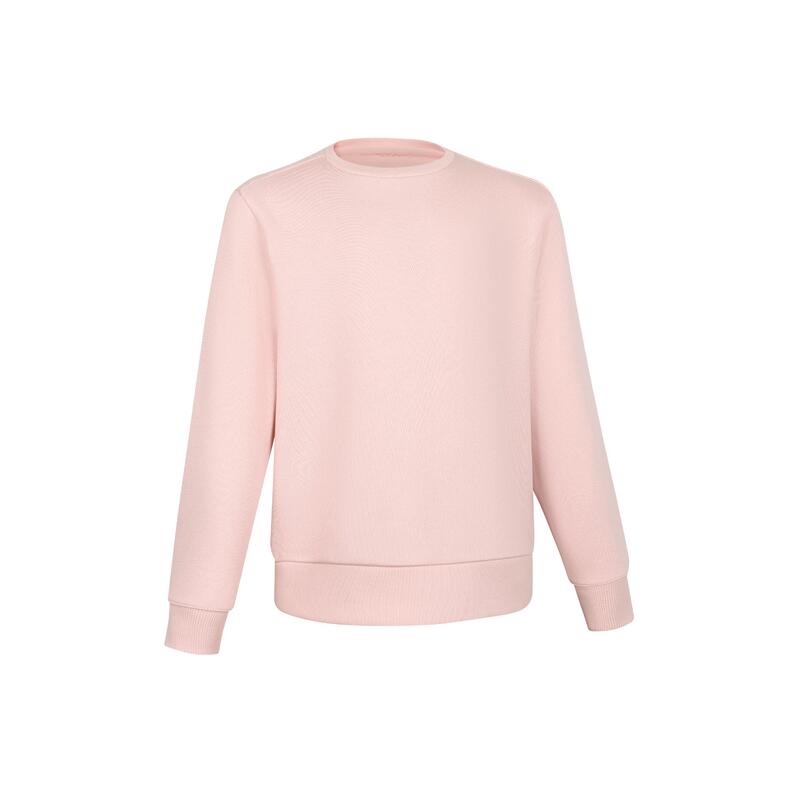 Kids' Unisex Warm Printed Crew-Neck Sweatshirt - Pink
