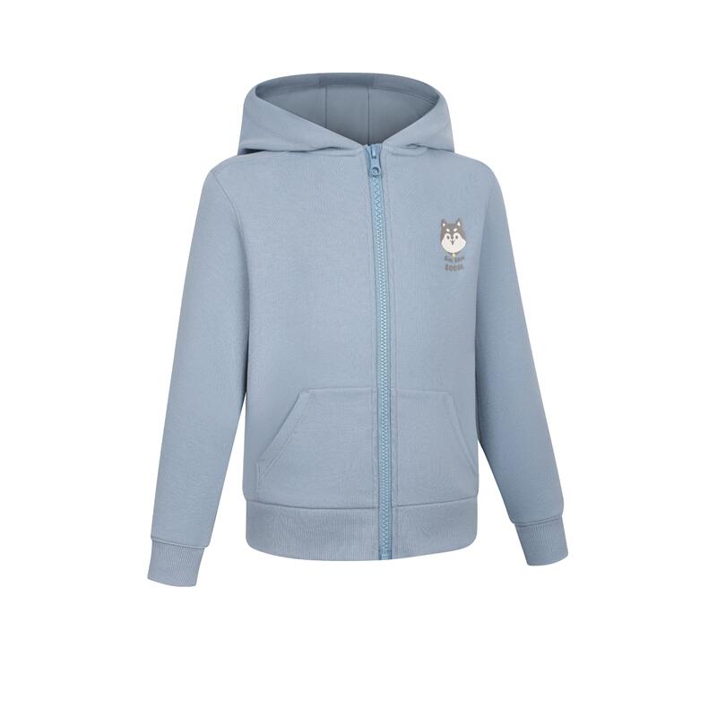 Baby Zip-Up Sweatshirt - Denim Blue