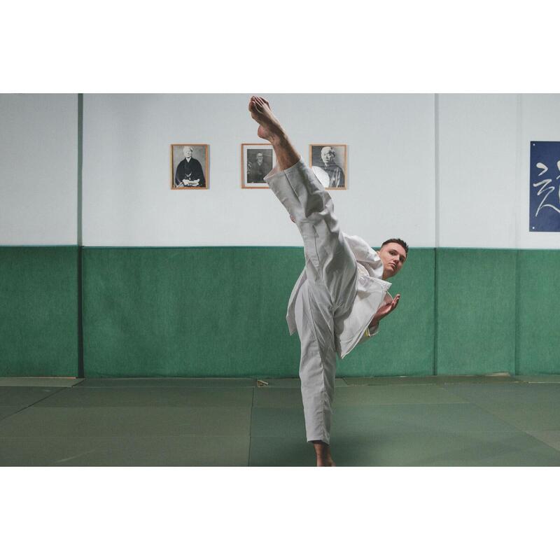 Kimono adulto karate 100 bianco