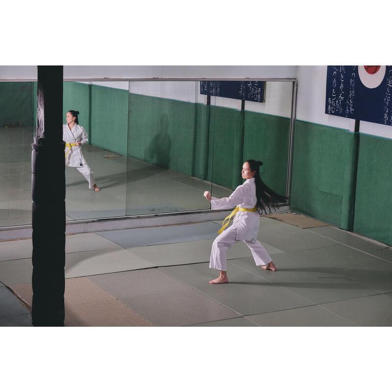 Kimono adulto karate 100 bianco