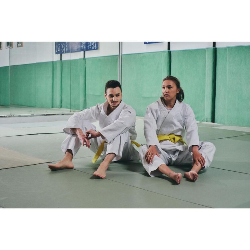 Kimono adulto judo 100 bianco