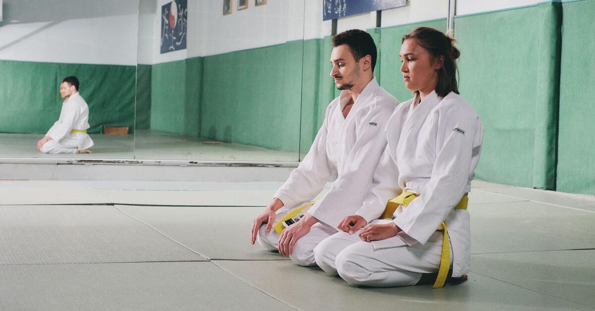 Tatami officiel pour les compétitions de Judo. règlements et