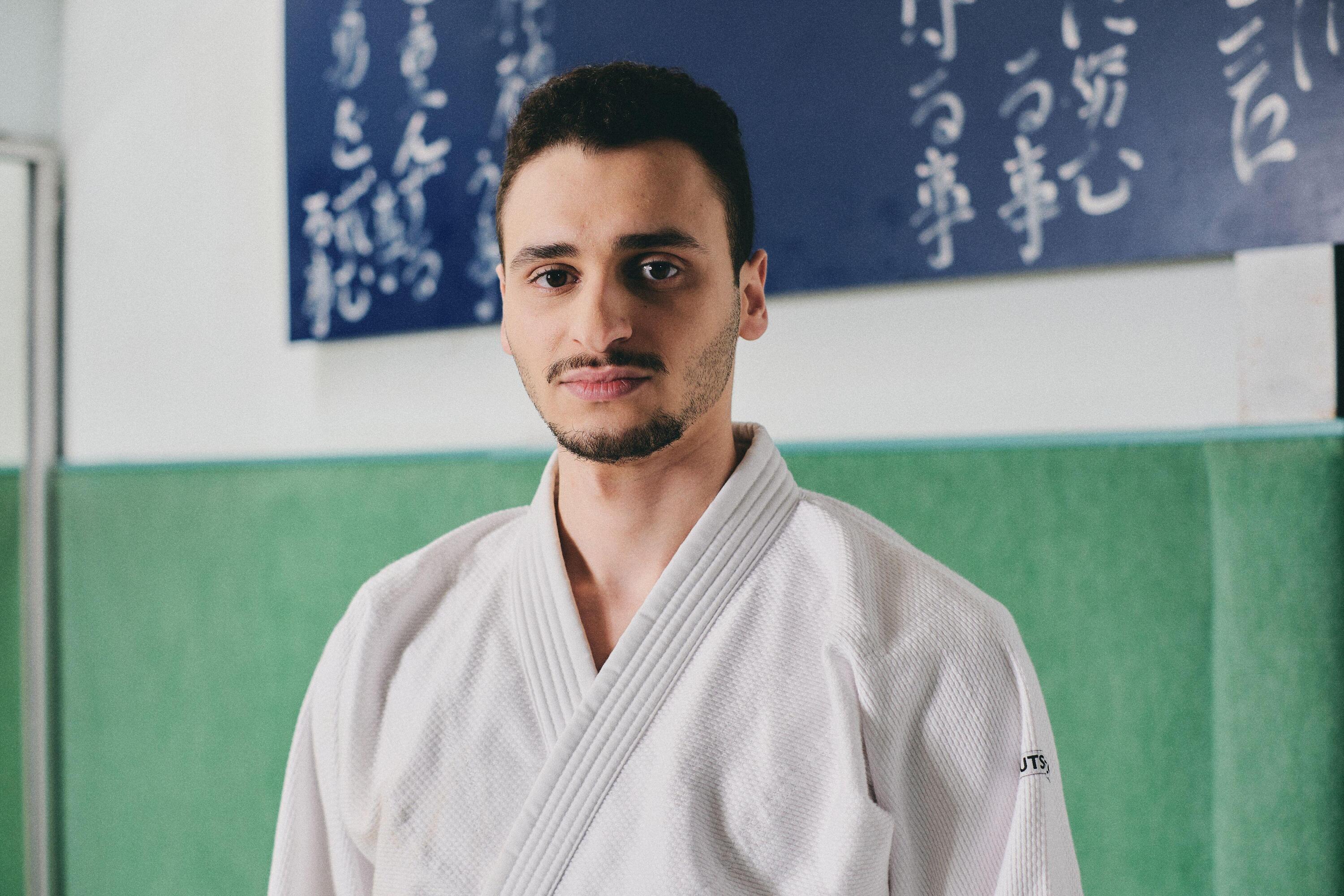 Kimono adulto judo 100 bianco 13/14