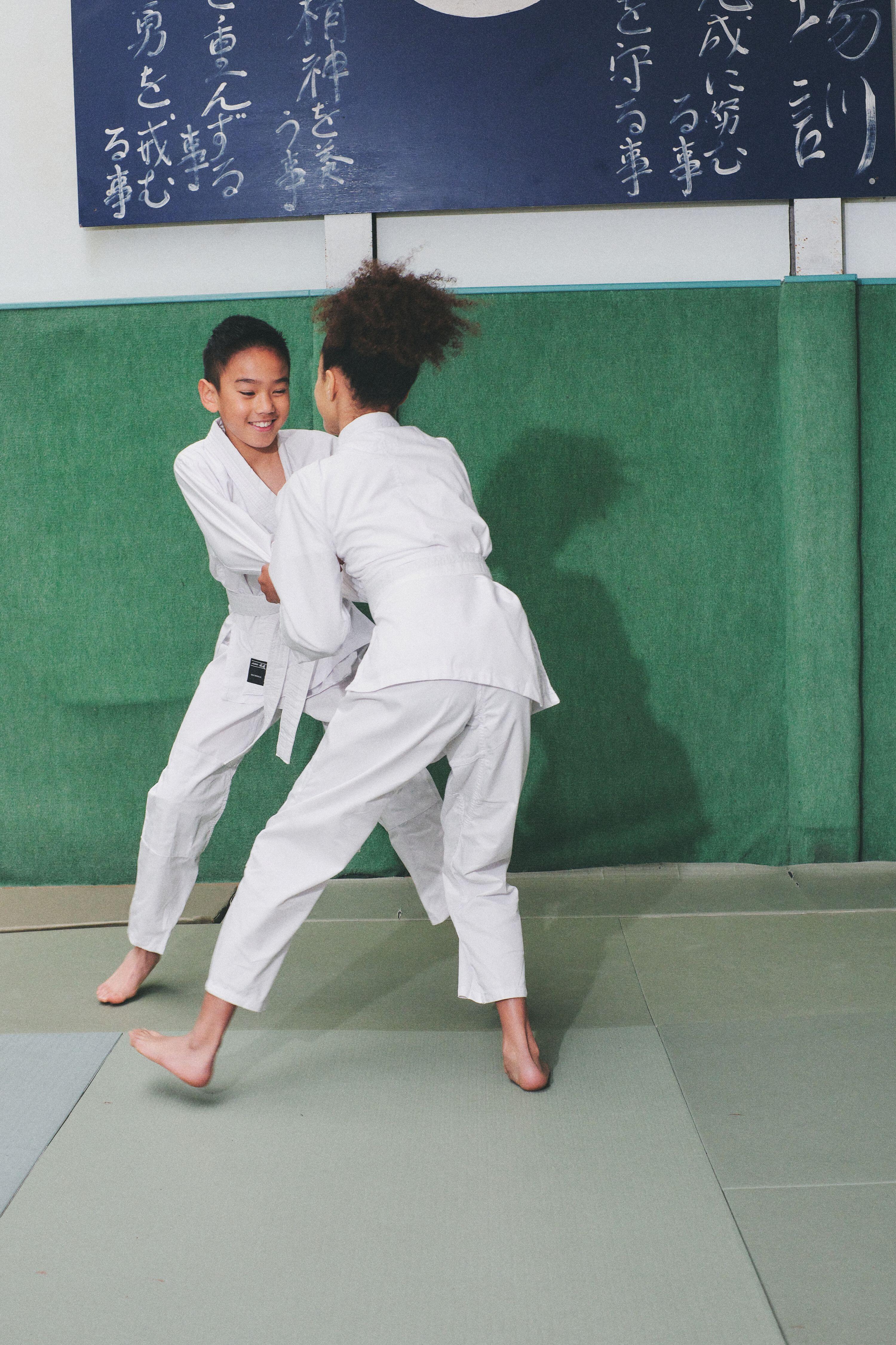 Gebraucht - Judoanzug für Einsteiger Kinder – weiß  6/11