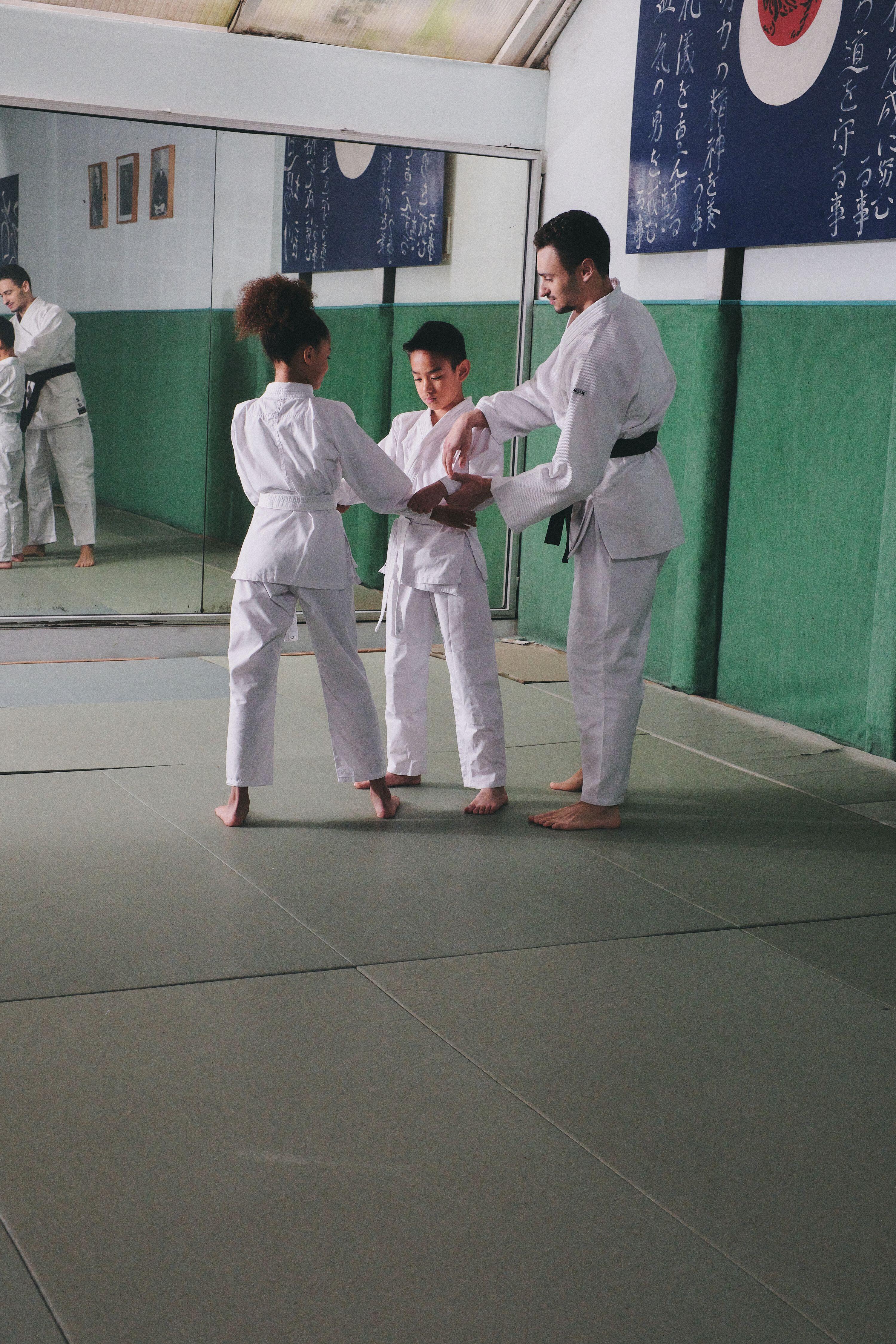 Gebraucht - Judoanzug für Einsteiger Kinder – weiß  8/11
