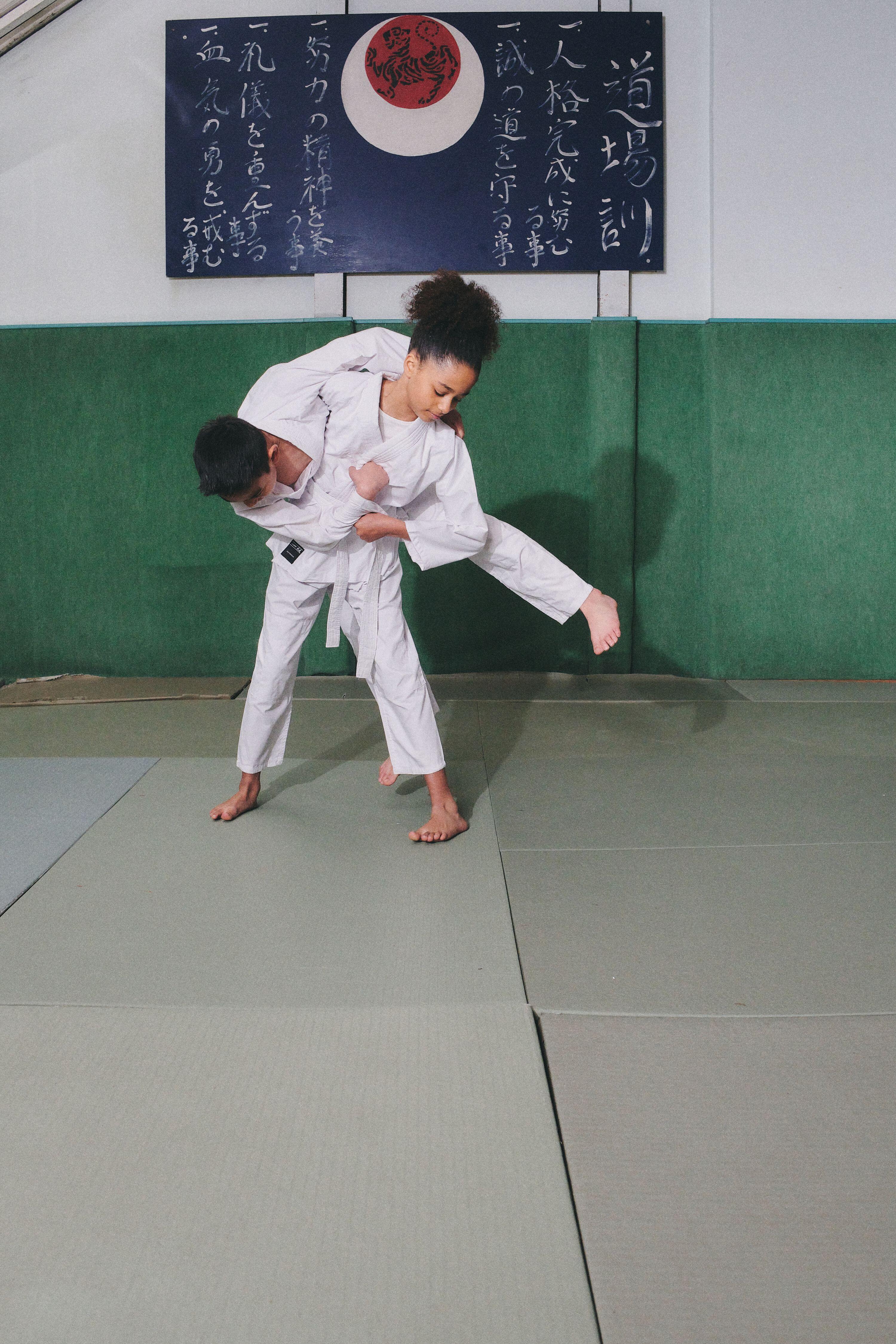 Gebraucht - Judoanzug für Einsteiger Kinder – weiß  7/11