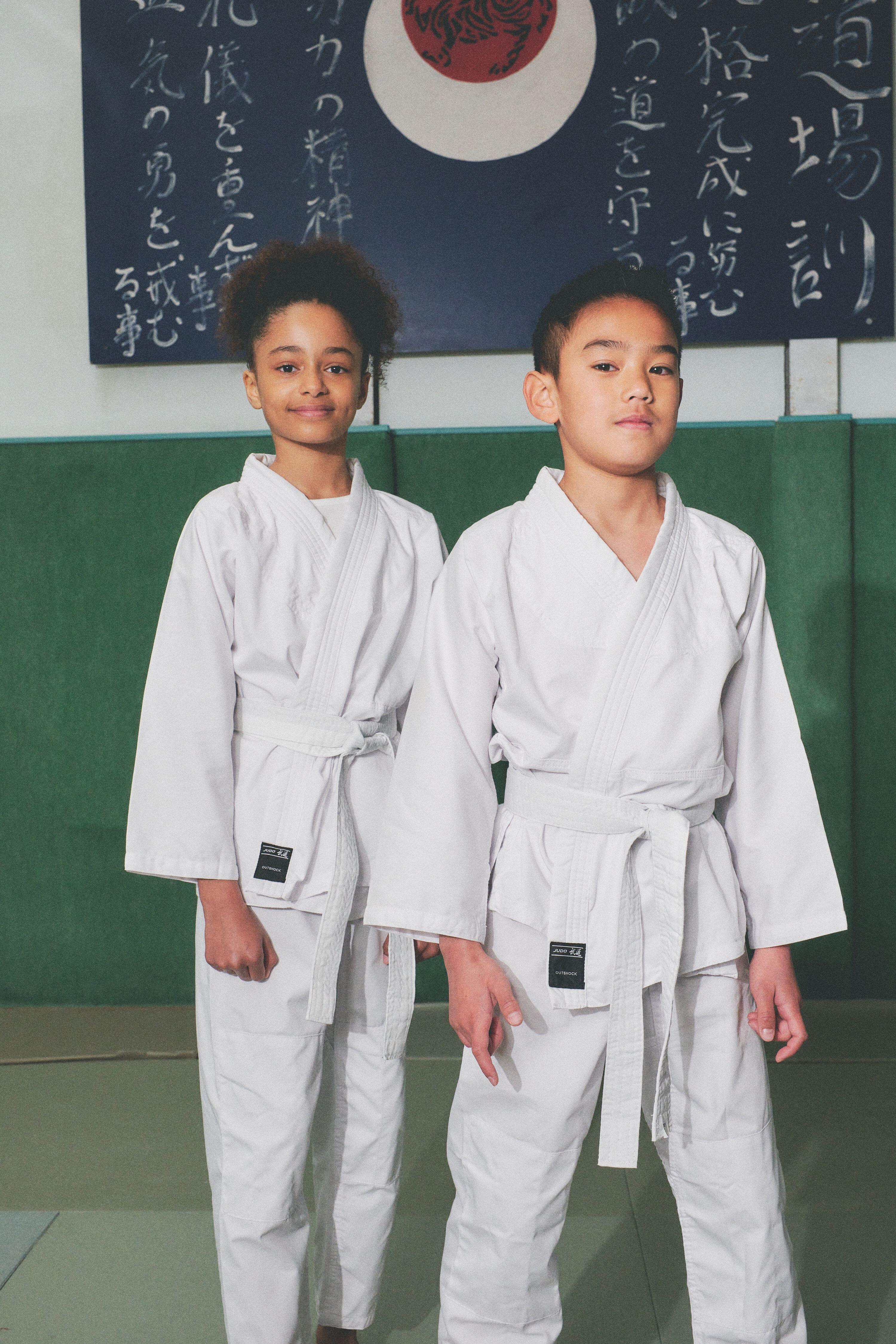 Gebraucht - Judoanzug für Einsteiger Kinder – weiß  5/11