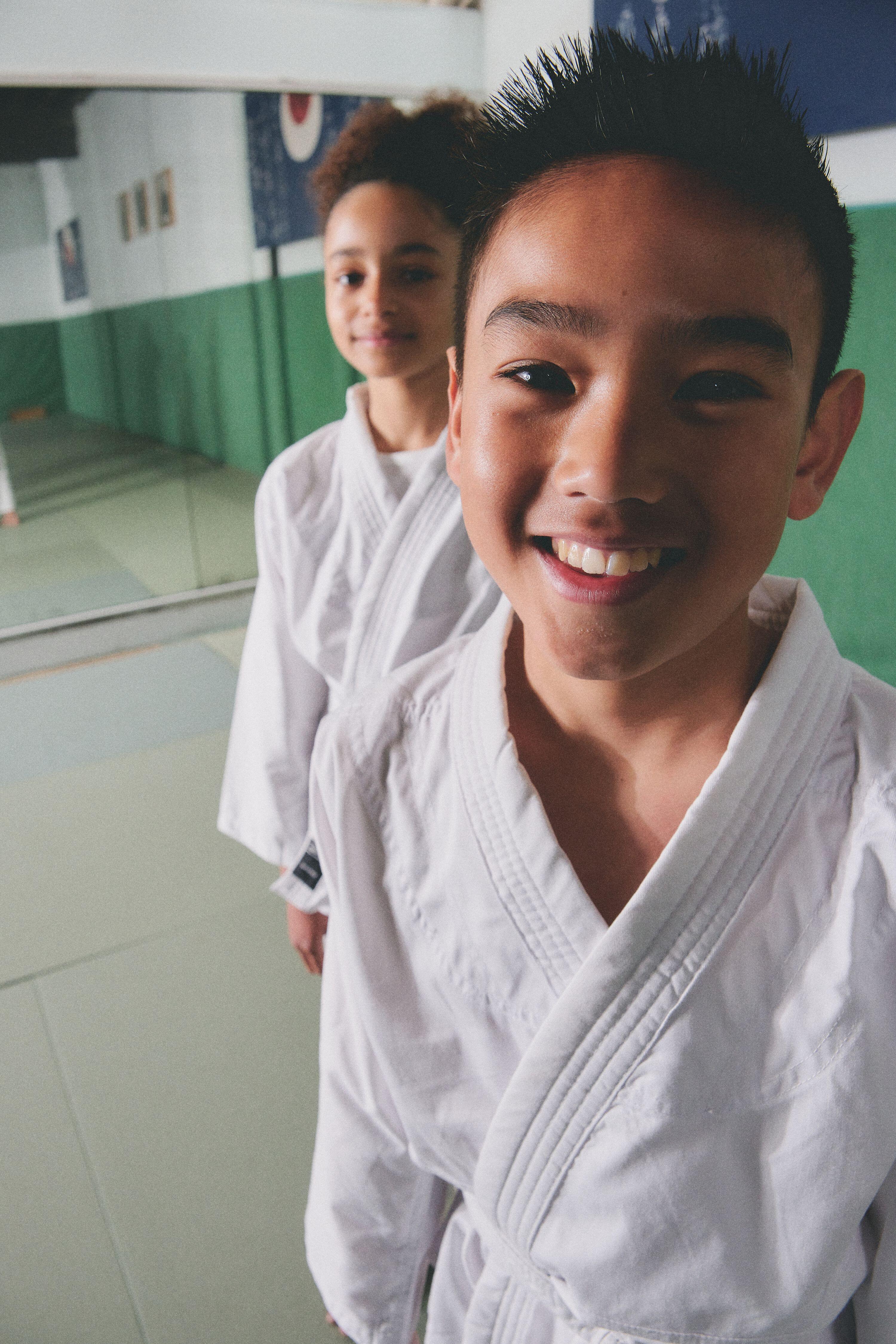 Gebraucht - Judoanzug für Einsteiger Kinder – weiß  10/11