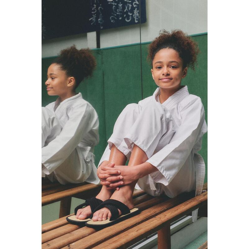 Judogi kimono judo niños Outshock 100 blanco