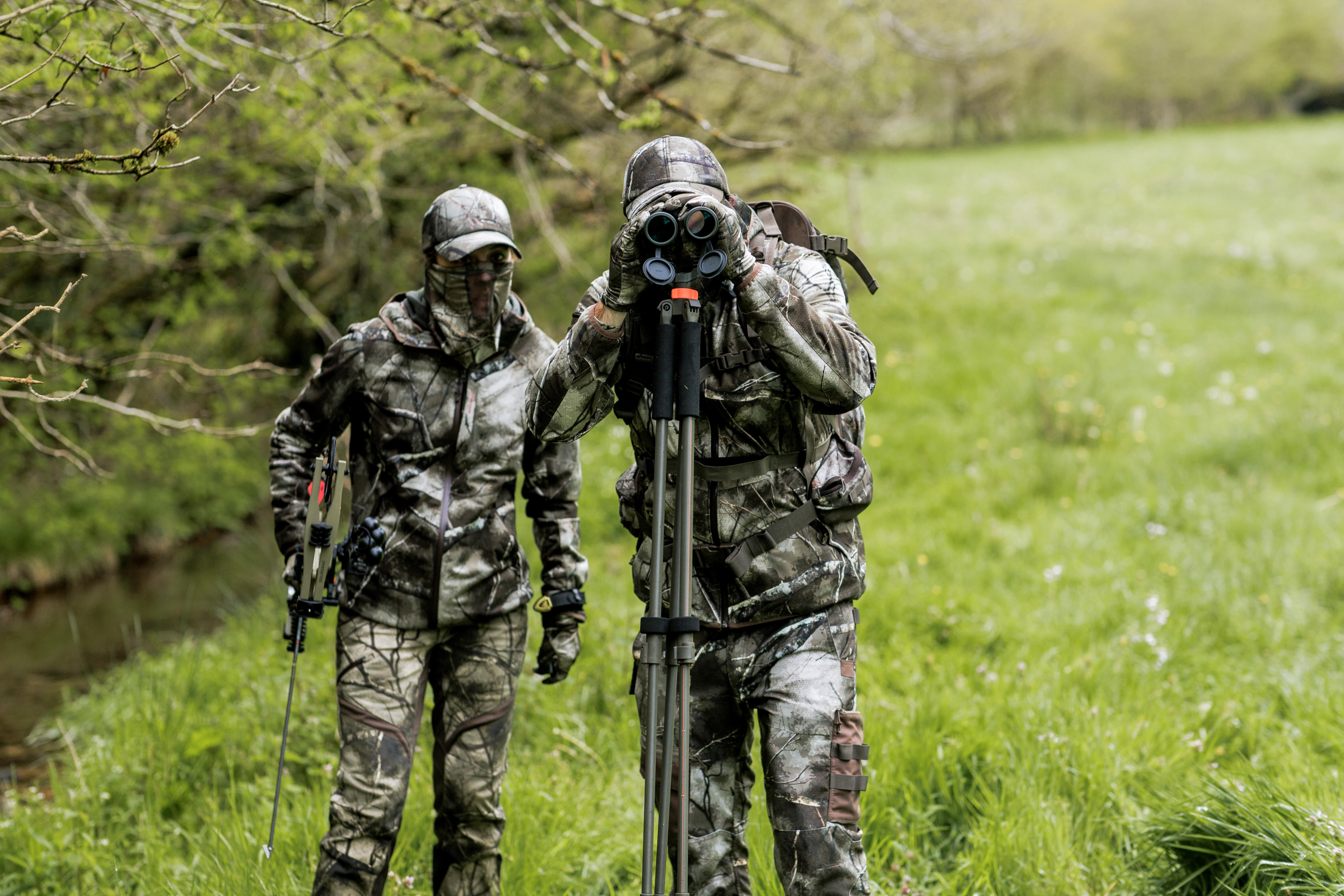 500 SILENT TRIPOD - GREEN - SOLOGNAC