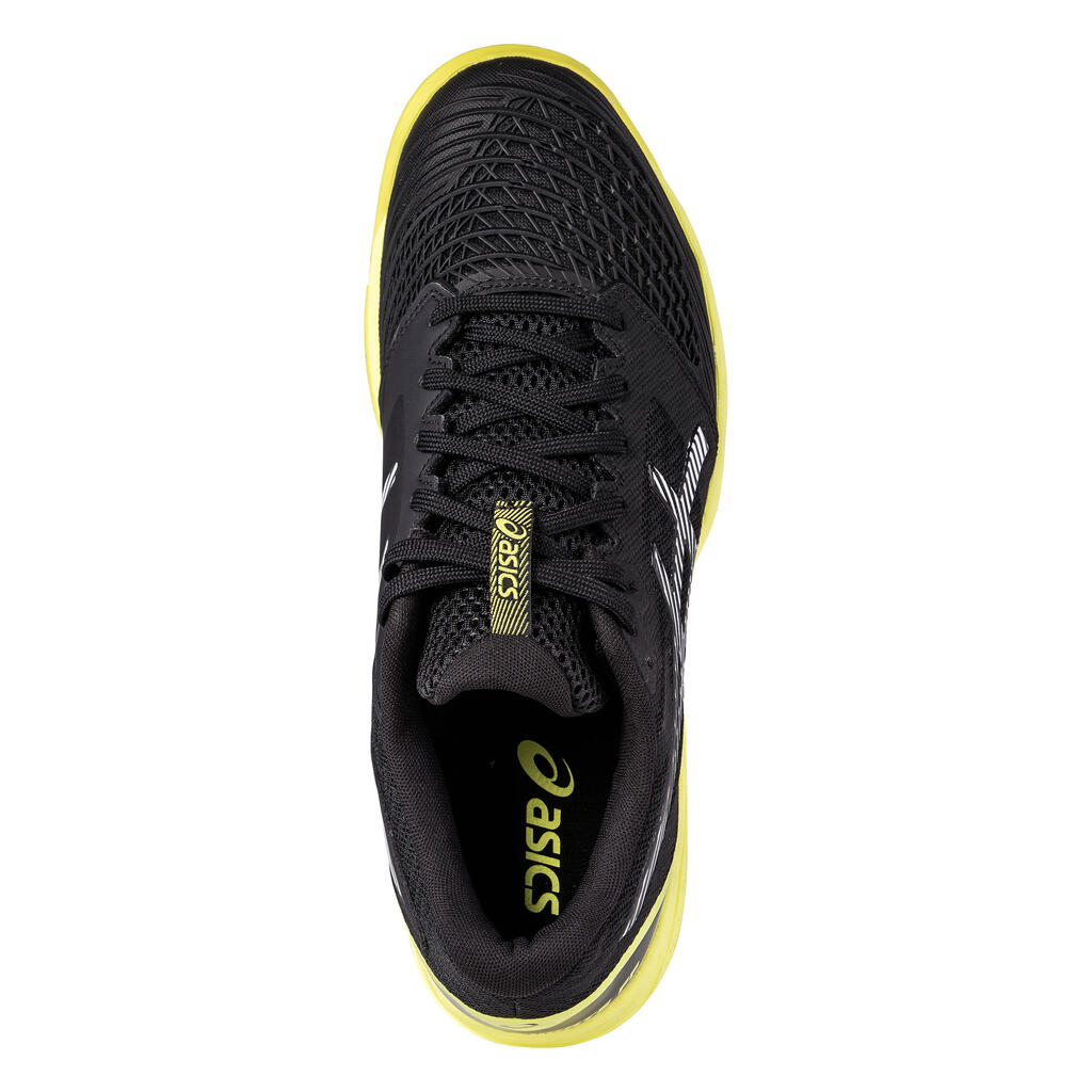 Men's High-Intensity Field Hockey Shoes Ultimate FF - Black/Yellow