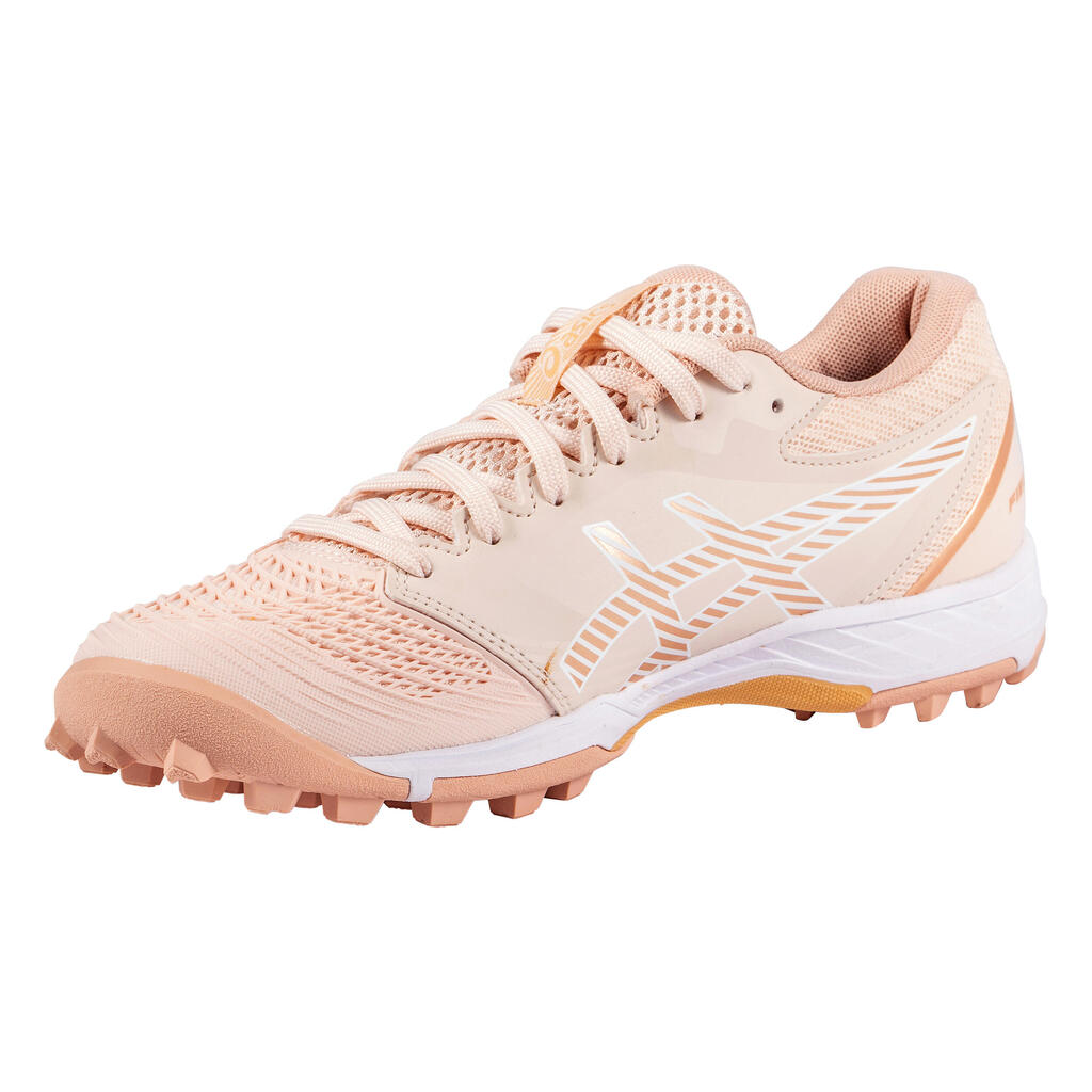 Women's High-Intensity Field Hockey Shoes Ultimate FF - Salmon