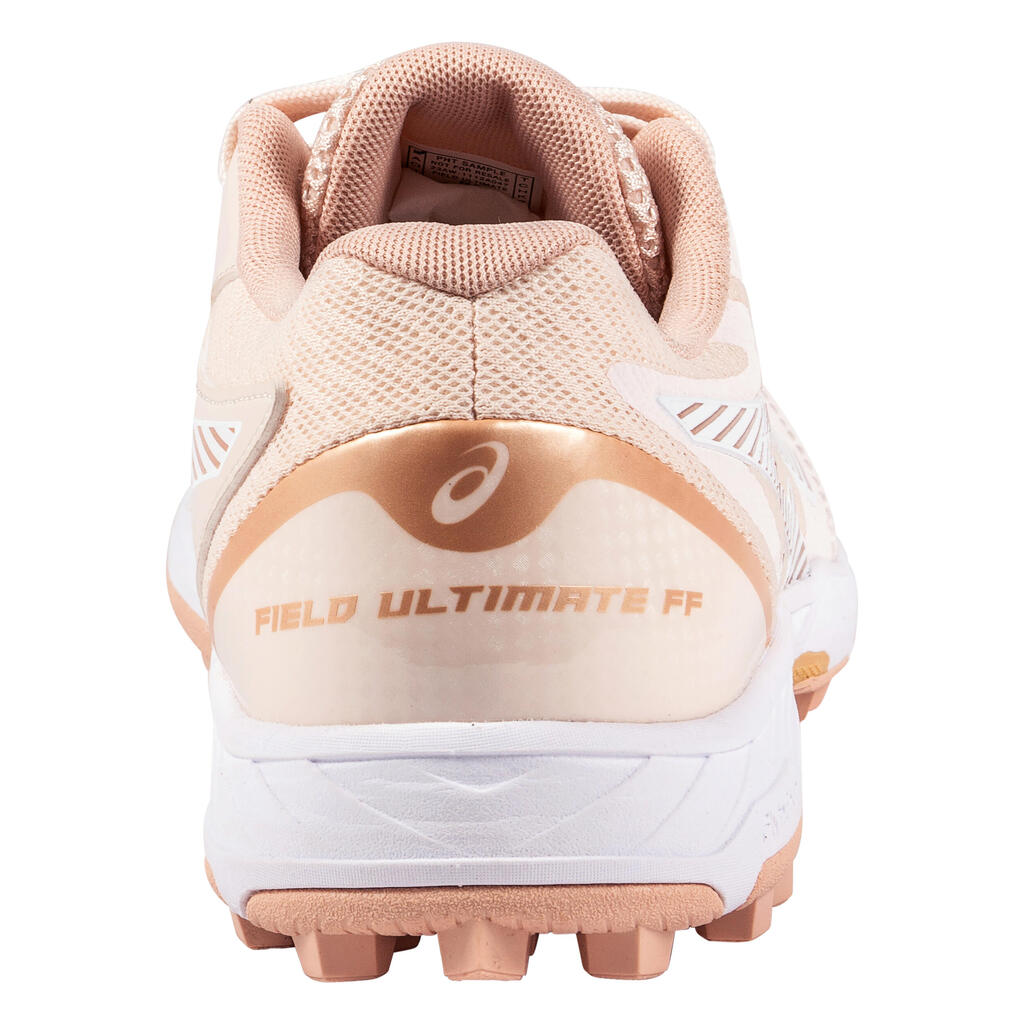 Women's High-Intensity Field Hockey Shoes Ultimate FF - Salmon