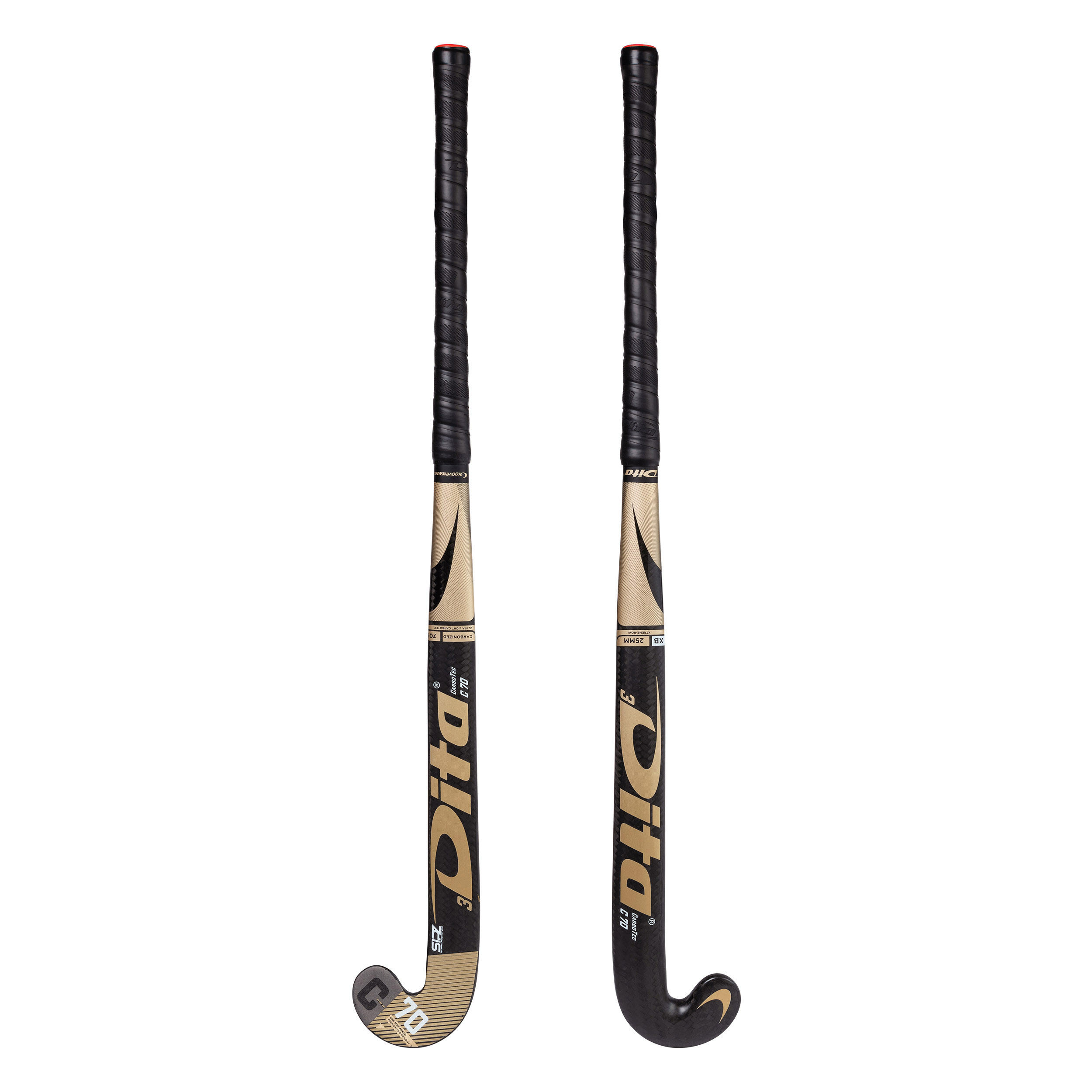 Youth Advanced Extra Low Bow Field Hockey Stick 70% Carbon CarboTec C70 10/13