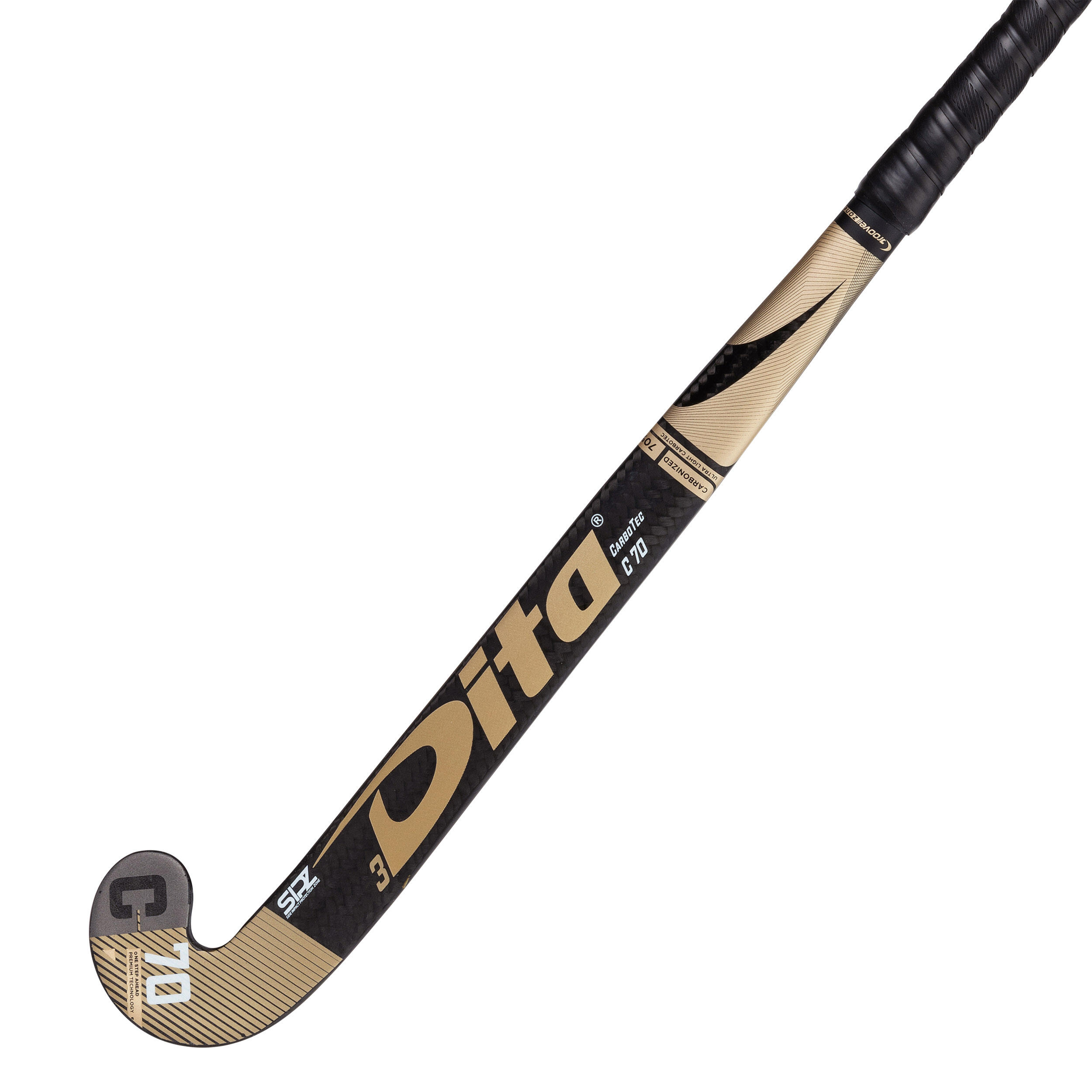 Youth Advanced Extra Low Bow Field Hockey Stick 70% Carbon CarboTec C70 13/13