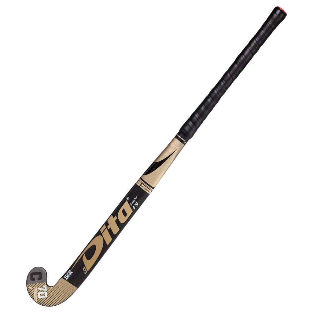 Youth Advanced Extra Low Bow Field Hockey Stick 70% Carbon CarboTec C70