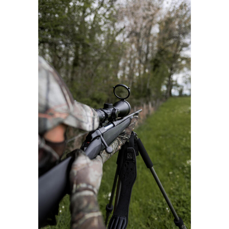 Canne de pirsch chasse silencieuse trépied 100 vert