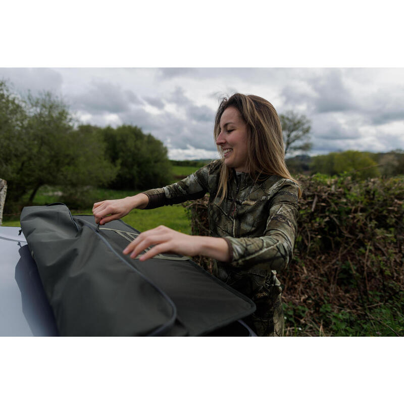 Geluidloos en ademend camouflageshirt voor de jacht dames Treemetic 500