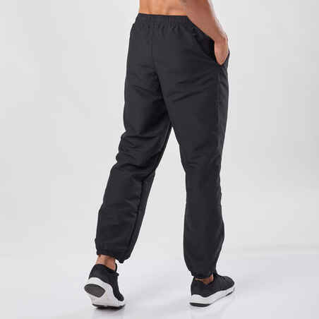 FPA100 Fitness Cardio Tracksuit Bottoms - Black