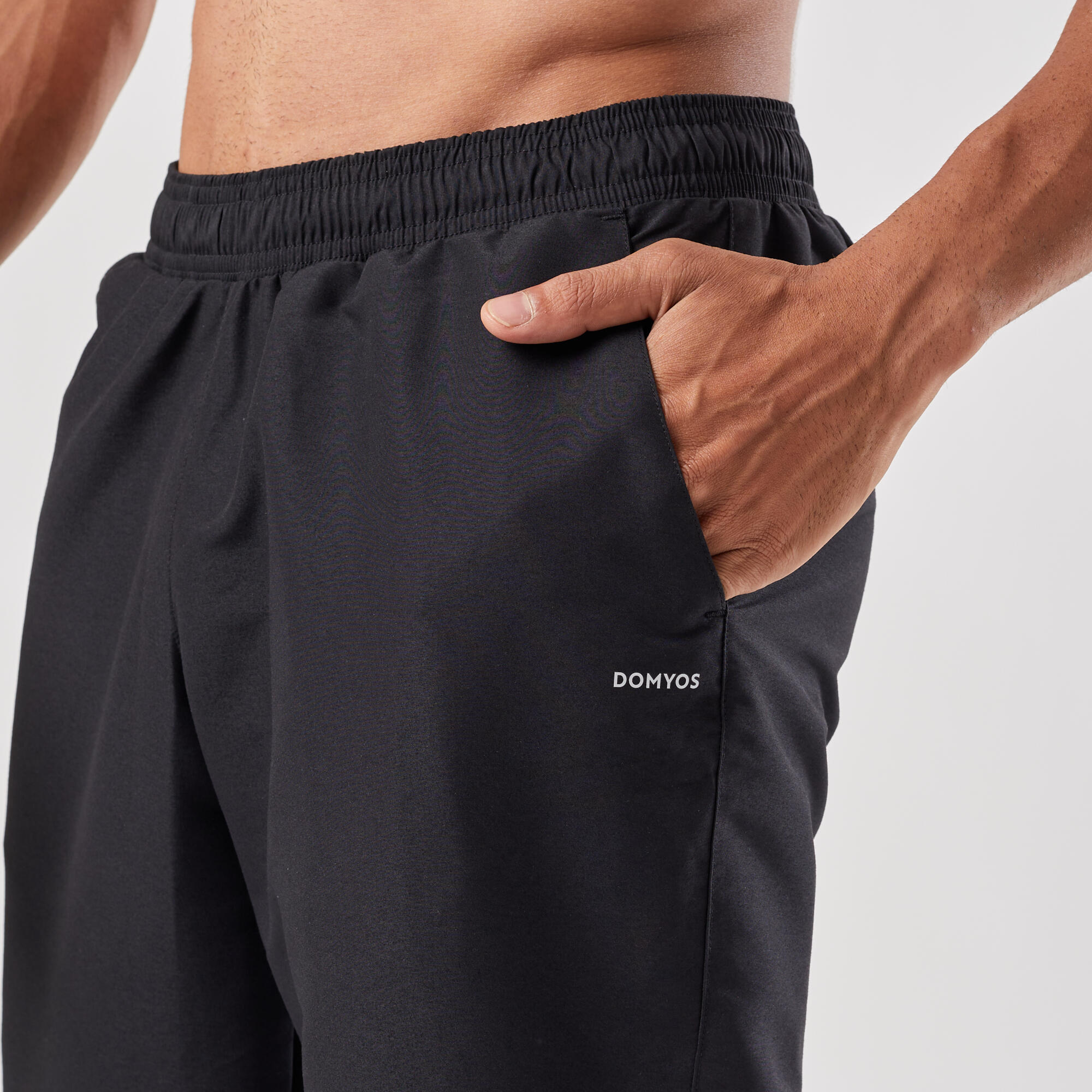 FPA100 Fitness Cardio Tracksuit Bottoms - Black 8/10