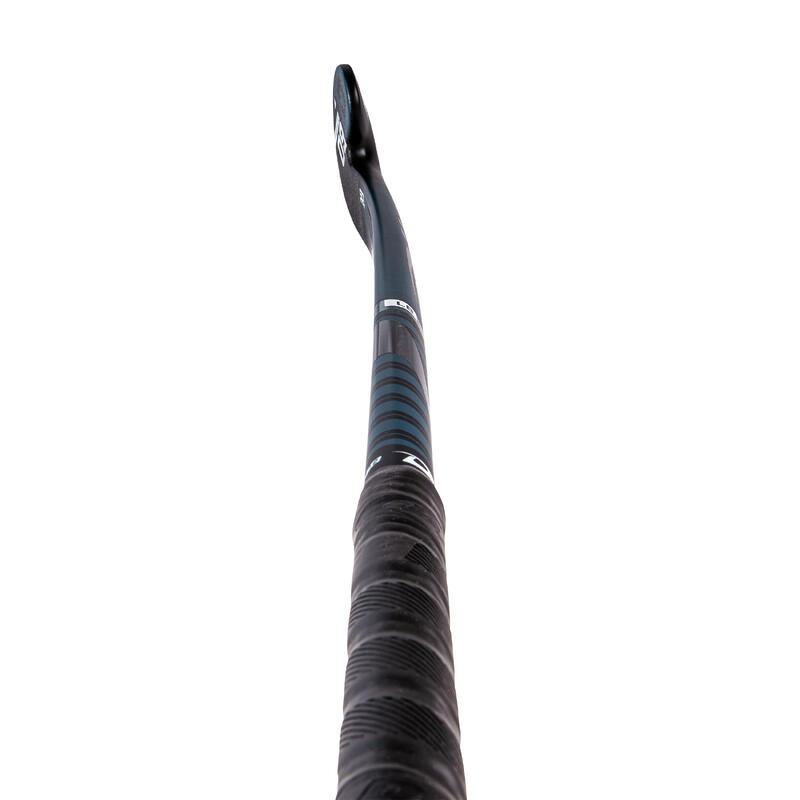 Stick de hockey adulte confirmé low bow 60% carbone CompotecC60 Turquoise Foncé