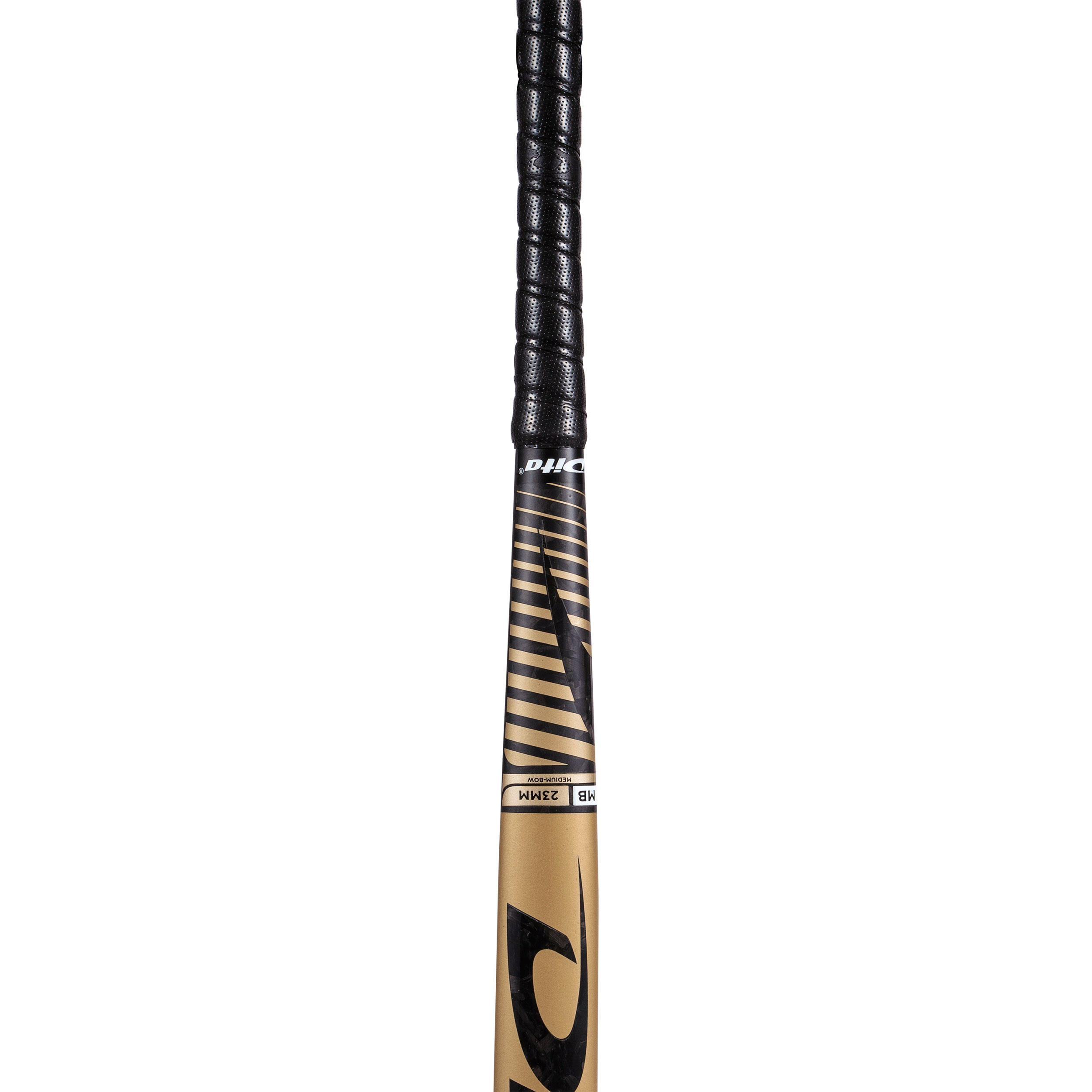 Damen/Herren Feldhockeyschläger Experten Mid Bow 85 % Carbon - CompoTecC85 schwarz/gold  8/9