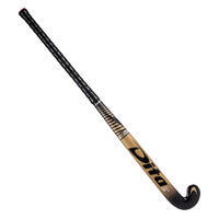 Zlatno-crna palica za hokej na travi CARBOTEC C85