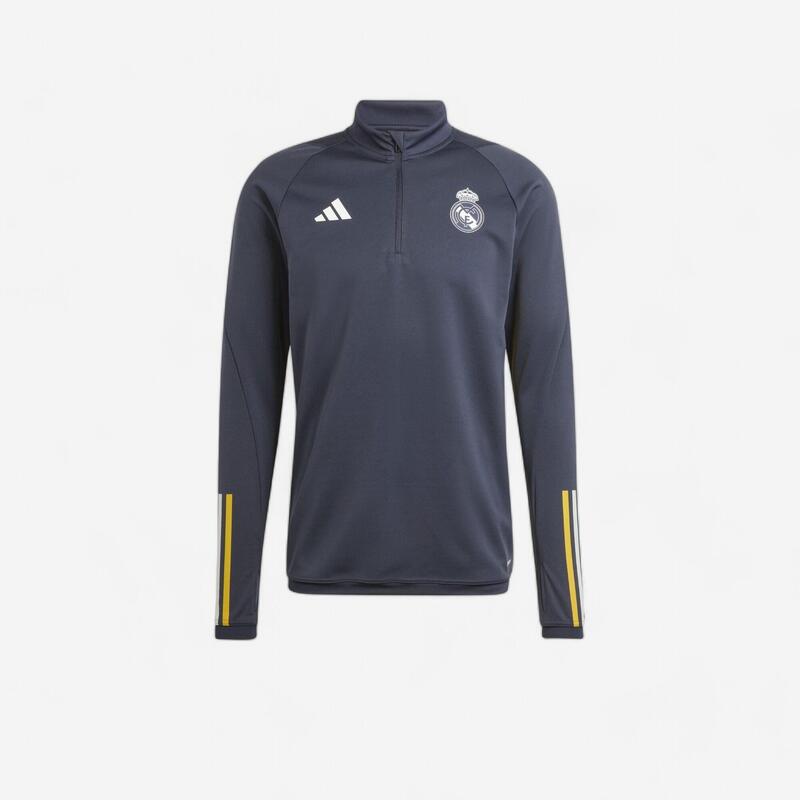 Felpa allenamento calcio adulto Adidas REAL MADRID