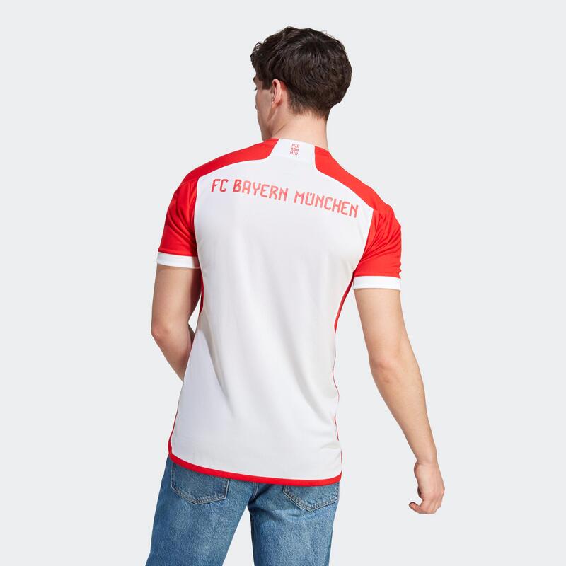 Tricou Fotbal ADIDAS Replică Bayern Munchen Teren propriu 23/24 Adulți 